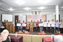 Pemda, OJK Riau dan BRK Syariah Gelar Business Matching serta Literasi Keuangan di Inhil