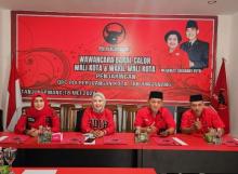 DPC PDI Perjuangan Kota Tanjungpinang Gelar Verifikasi dan Wawancara Delapan Balon Wakil Wali Kota