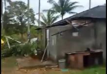 Angin Puting Beliung Rusak Tujuh Rumah di Dompak, Kota Tanjungpinang