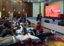Ratusan Pendonor Darah Ramaikan Kantor BI Kepri dalam Rangka Literacy Fest 2024