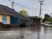 Sejumlah Rumah hingga Jalan Terendam Banjir di Tanjungpinang