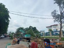 Pelebaran Jalan Pelarayan Batam Bikin Nasib Pedagang Kaki Lima Terkatung-katung