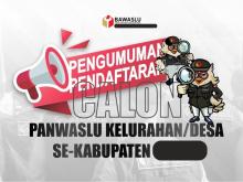 Tidak Penuhi Kuota Bawaslu Bintan Perpanjang Pendaftaran Calon Anggota Panwas Pilkada 2024