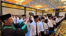 213 Anggota PPS Dilantik untuk Pilkada 2024 di Karimun