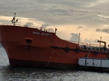 Penyelidikan Terbakarnya Kapal SPOB Jeanita di Perairan Tanjung Uban, Bintan