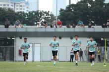 Timnas Indonesia Gelar Latihan Perdana untuk Persiapan Hadapi Irak dan Filipina