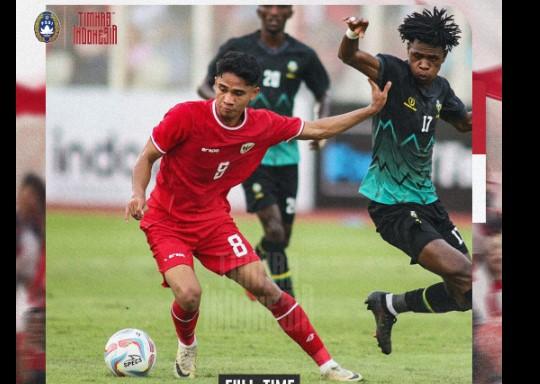 Jalannya Laga Timnas Indonesia vs Timnas Tanzania Berakhir Imbang Tanpa Gol