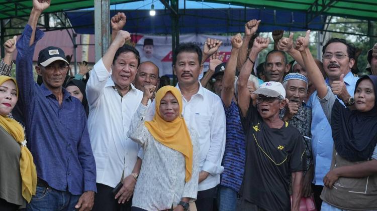 Kepercayaan Rakyat Karimun Tertuju pada HM Rudi, Dua Sosok Mantan Gubernur Kepri Hadir di Deklarasi