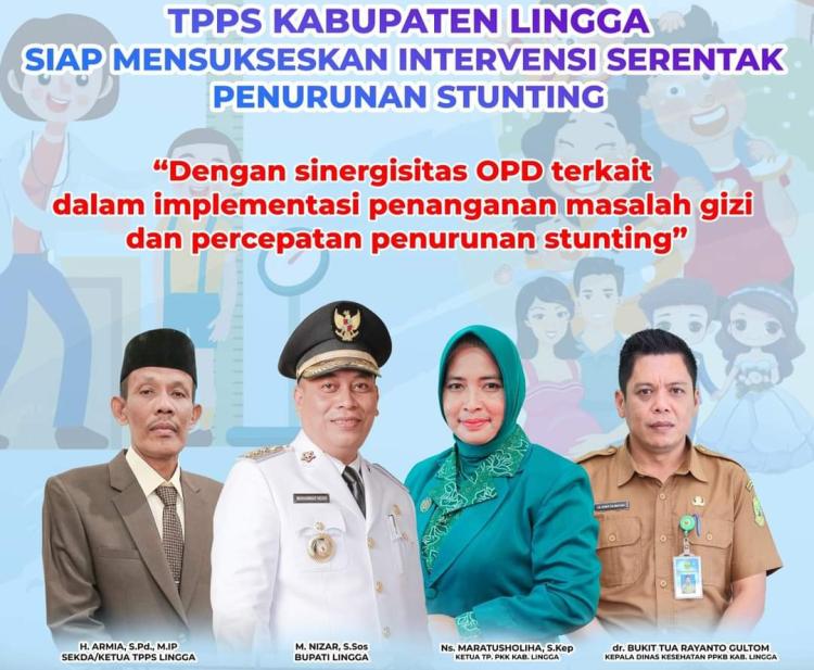 Lingga Bersiap Laksanakan Intervensi Serentak Pencegahan Stunting 5 Juni 2024