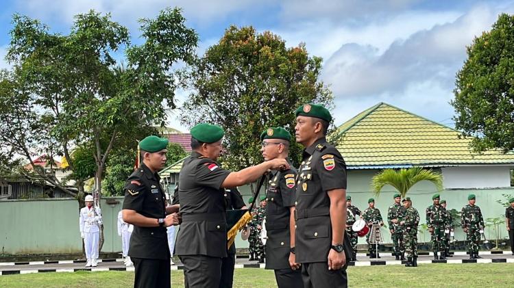 Brigjen TNI Jimmy Watuseke Pimpin Sertijab Komandan Kodim 0317/TBK di Karimun