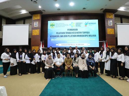 Dinkes-PPKB Lingga Gelar Pelatihan Mikroskopis Malaria, Tingkatkan Kompetensi Tenaga Analis Labor di PKM dan RS