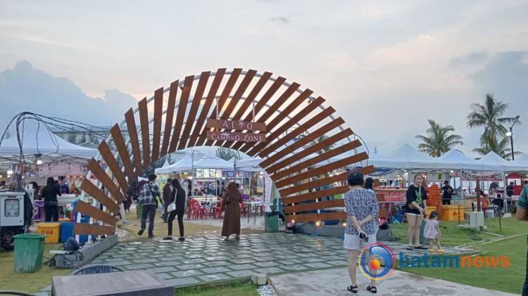 Festival UMKM dan Kreativitas di Kafe Alio Beach Bengkong Laut Batam Pukau Pengunjung