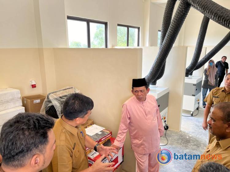 Gubernur Kepri Minta Disnaker Lengkapi Sarana BLK di Karimun
