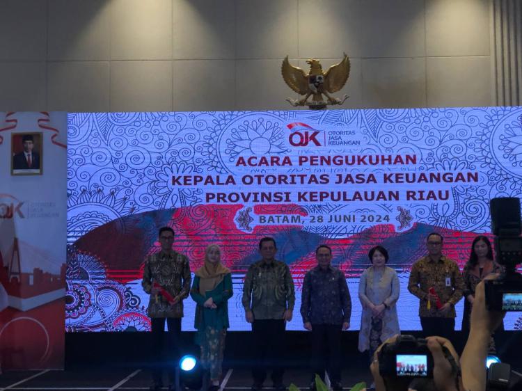 OJK Kepri Resmi Dipimpin Sinar Danandjaya, Berkomitmen Tingkatkan Pertumbuhan Ekonomi