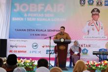 Job Fair dan Pentas Seni SMK Negeri 1 Seri Kuala Lobam Dapat Apresiasi dari Sekda Bintan