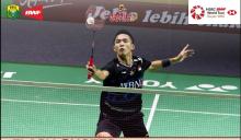 Jonatan Christie Terhenti di Babak Pertama Indonesia Open 2024