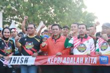 Gubernur Ansar Hadiri Kegiatan 7,8K Fun Run Polda Kepri 2024