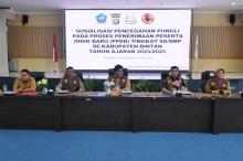 Sosialisasi Pencegahan Pungli di PPDB 2024-2025 oleh UPP Kabupaten Bintan