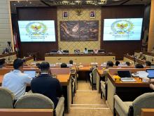 Bupati Bintan Ikut Bahas 26 RUU Kabupaten/Kota Bersama Komisi II DPR RI