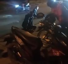 Kecelakaan di Jalan Gajah Mada Tiban, Tiga Orang Terluka Parah