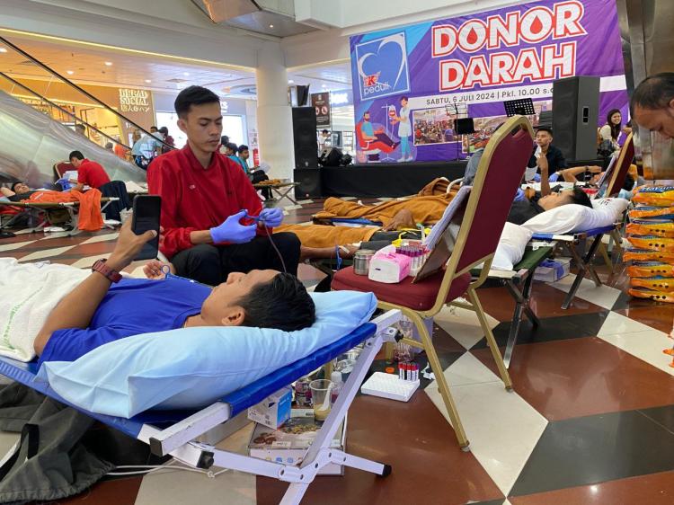 Lagi! PKP Kontribusi Penuhi Kebutuhan Darah PMI Melalui Kegiatan PKP Peduli