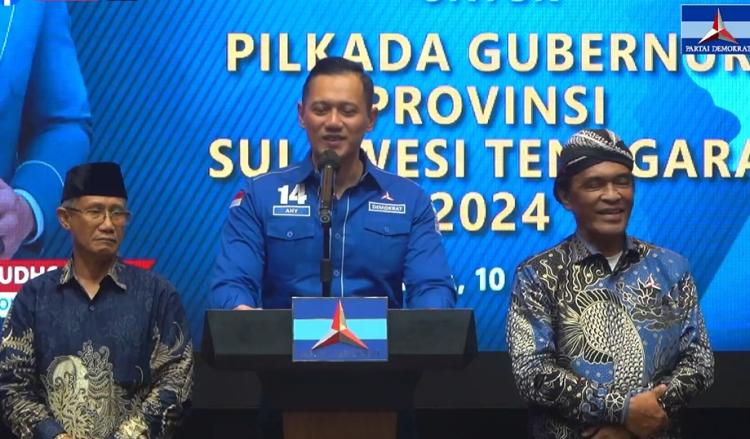 AHY Serahkan 6 Surat Rekomendasi Dukungan Cagub dan Cawagub Pilkada 2024, Termasuk Riau