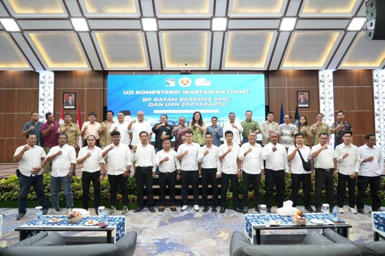 Wujudkan Sinergi dengan Insan Pers, BP Batam Gandeng SMSI - UPN Veteran Gelar UKW