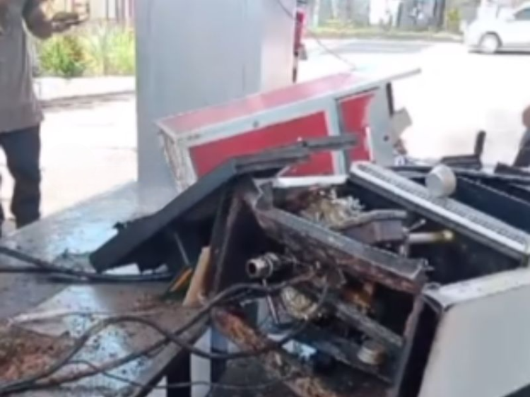 SPBU di Jalan D.I Panjaitan Km.7 Tanjungpinang Hentikan Pengisian BBM Solar Subsidi Sementara