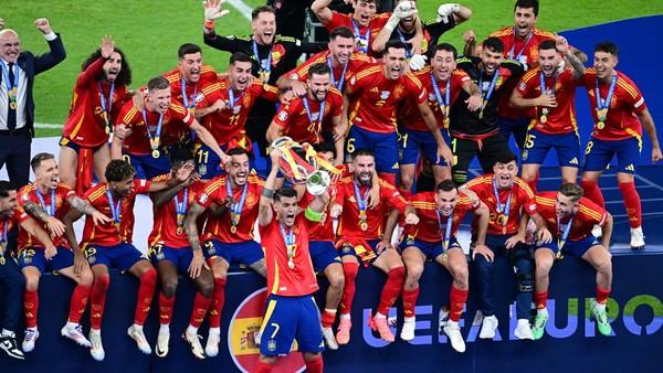 5 Fakta Usai Spanyol Raih Gelar Juara Euro 2024