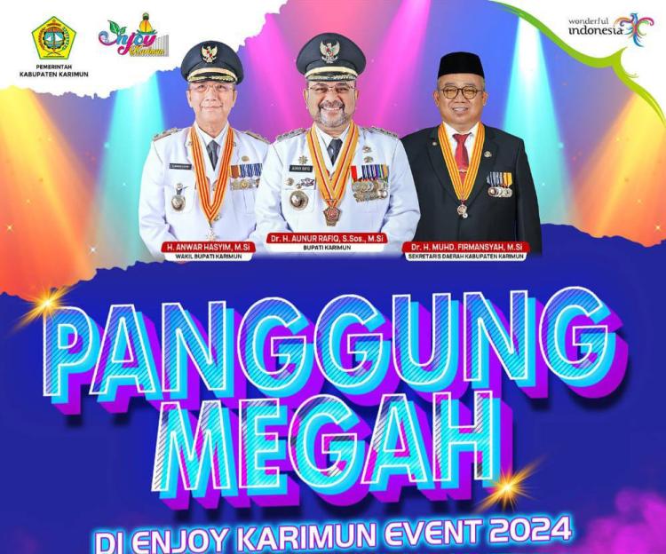 Panggung Megah Enjoy Karimun Event 2024 Bakal Hadirkan Alfin Habib hingga Hendri Lamiri