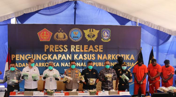 Tim Gabungan Gagalkan Penyelundupan Sabu Seberat 106 Kg dari Malaysia, Tiga Pelaku Terancam Hukuman Mati