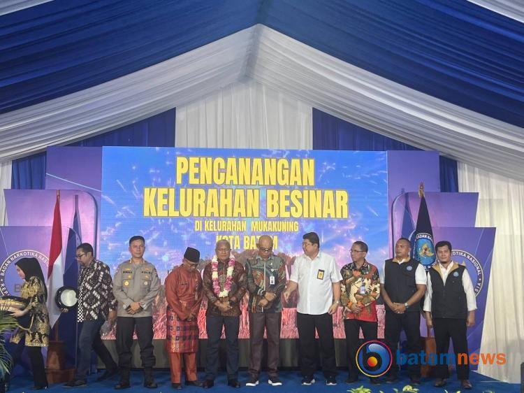 BNN RI Canangkan Program `Kelurahan Bersinar` di Kampung Aceh Batam, Berantas Narkoba