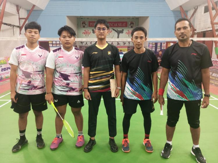Tim Bulutangkis Panggak Darat Loloskan Wakil ke Semifinal Turnamen Dabo Masters 2024