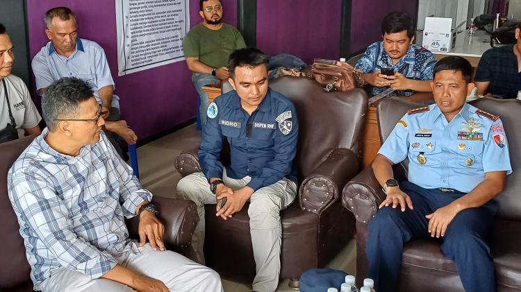 Komandan Lanud RHF Kolonel Pnb. Andi Nur Abadi Kunjungi AJI Tanjungpinang untuk Pererat Silaturahmi dan Sinergitas