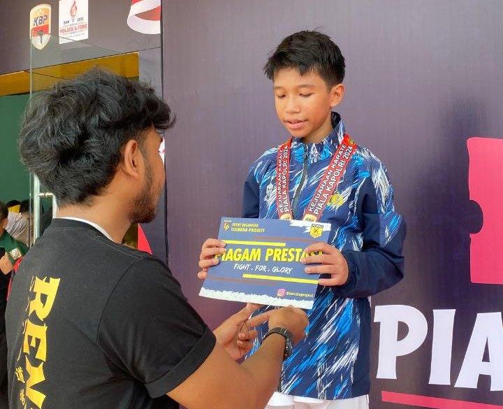 Wan Ghalib Abqari Hadywanto dari Polda Kepri Raih Juara 2 Kapolri Cup 2024 di Jawa Barat
