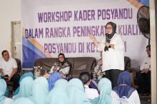Buka Workshop Kader Posyandu, Wagub Marlin Ajak Kader Posyandu Ciptakan Generasi Sehat, Kuat, dan Hebat
