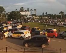 Sopir Taksi Online dan Konvensional Kembali Ribut di Bandara Hang Nadim Batam