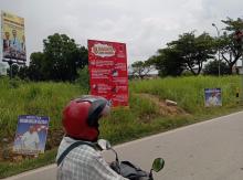 Projo Kepri Edukasi Masyarakat Soal Judi Online Lewat Puluhan Baliho di Batam