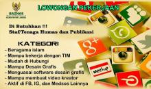 BAZNAS Lingga Buka Lowongan untuk Staff Humas dan Publikasi, Berikut Syaratnya