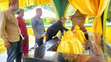 Jelang Dilantik, Ketua KKSS Kepri Ziarah ke Makam Raja Haji Fisabilillah
