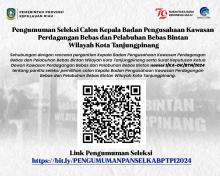 Seleksi Calon Kepala KPBPB Bintan Wilayah Tanjungpinang Dibuka, Ini Syarat dan Cara Pendaftarannya