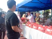 Antusias Masyarakat: Pasar Murah Hari Adhyaksa ke-64 Kejaksaan Karimun Ludes Dalam Hitungan Menit