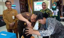 Imunisasi Polio di Karimun: Ratusan Anak Antusias Ikuti Program Kesehatan yang Digelar Kejari