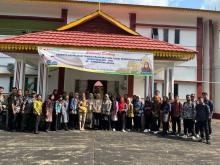 BRK Syariah Sosialisasikan Teknis Transaksi Non Tunai Pemerintah Desa Siskeudes Link-CMS se Kabupaten Lingga