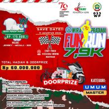 TNI AD Gelar Fun Run di Batam Sambut HUT RI ke-79, Hadiah Ratusan Juta Rupiah Menanti