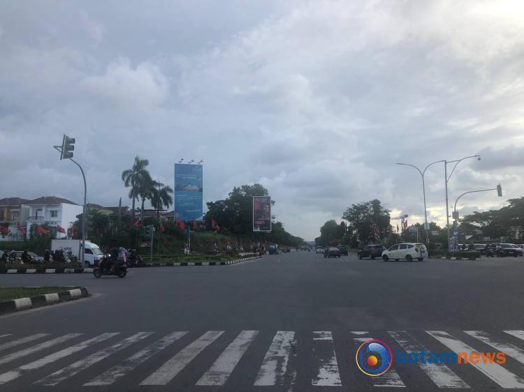Hujan Ringan Diprakirakan Guyur Batam Sepanjang Hari, Warga Diimbau Waspada