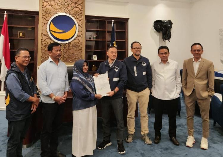 Sah! DPP Partai NasDem Resmi usung Rahma dan Riza Hafiz Calon Walikota dan Wakil Walikota Tanjungpinang 2024