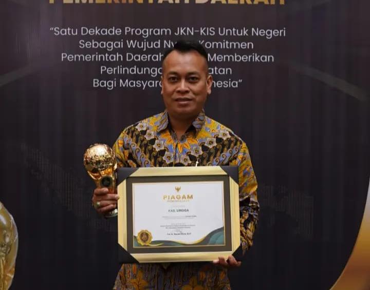 Lingga Raih Penghargaan UHC Awards 2024, Kepesertaan JKN Capai 98,39 Persen