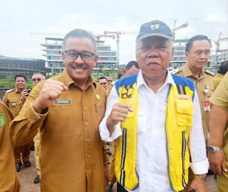 Hadiri Pertemuan Kepala Daerah dengan Presiden Jokowi di IKN, Jefridin Wakili Wali Kota Batam