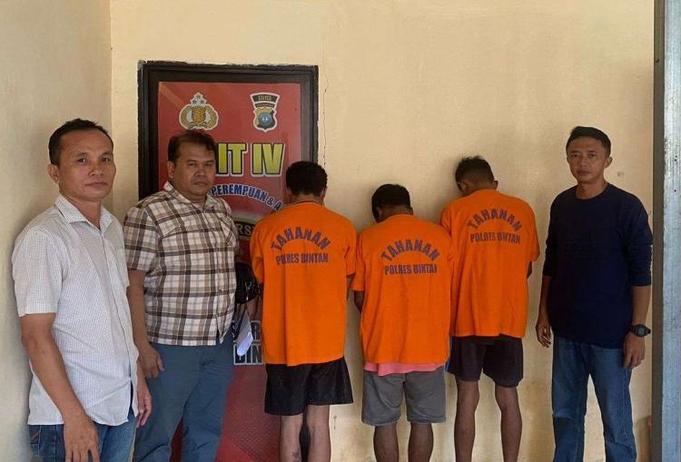 3 Pria Bintan Rudapaksa Anak di Bawah Umur Terancam Hukuman 15 Tahun Penjara